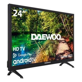 Android TV 24DM54HA1 24” HD Chromecast y Voice Assistant