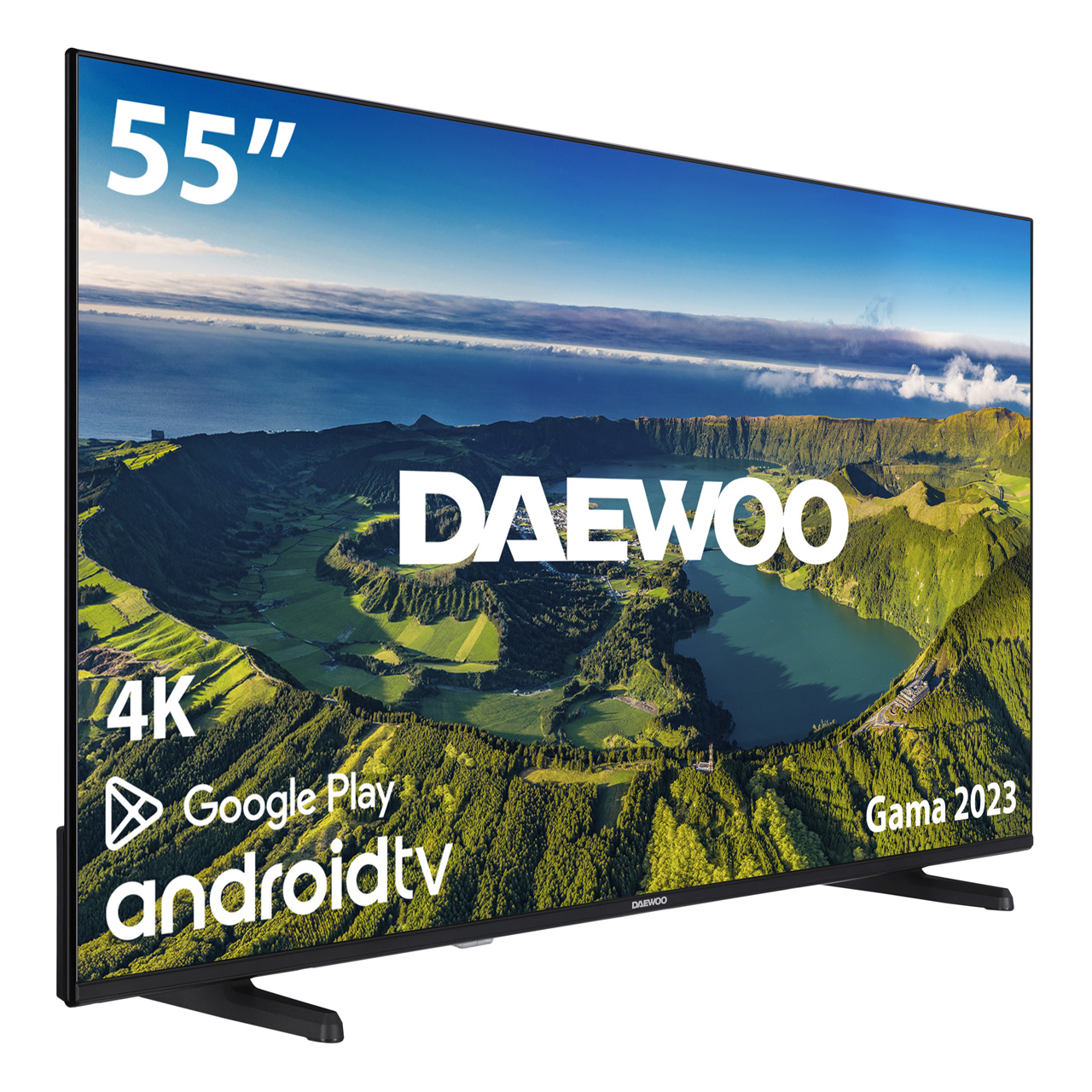 Android TV 55DM72UA 55” UHD Chromecast y Voice Assistant – Daewoo